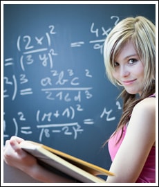 Math tutoring at whiteboard